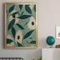 Monochrome Avocados - Modern Framed Canvas Print