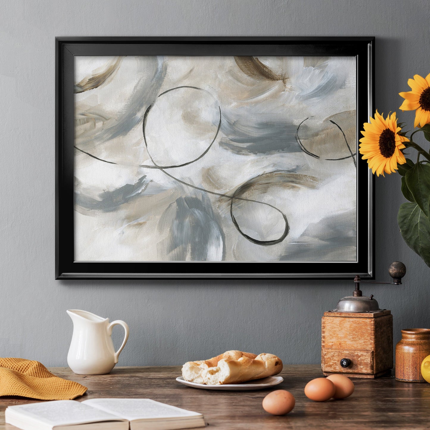 Staccato Premium Classic Framed Canvas - Ready to Hang