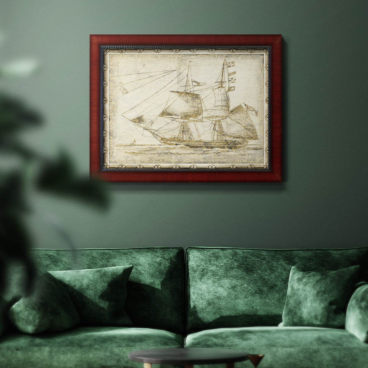 Ghost Ship II Premium Framed Canvas- Ready to Hang