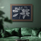 Foliage on Navy IV Premium Framed Canvas- Ready to Hang