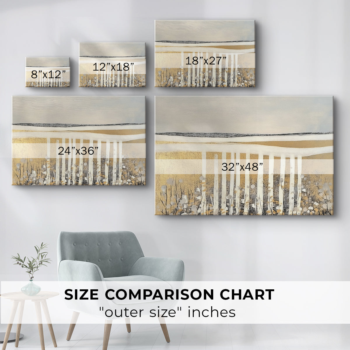 Landscape with white fence and golden fields capturing serene nature in soft tones during the late afternoon light