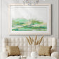 Green Mist Vista I - Barnwood Framed Art Print