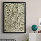 Watercolor Metric II - Modern Framed Canvas Print