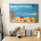 Cute Sea Creatures I - Canvas Art Print