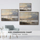 Traunsee, 1871 - Floater Framed Canvas Print