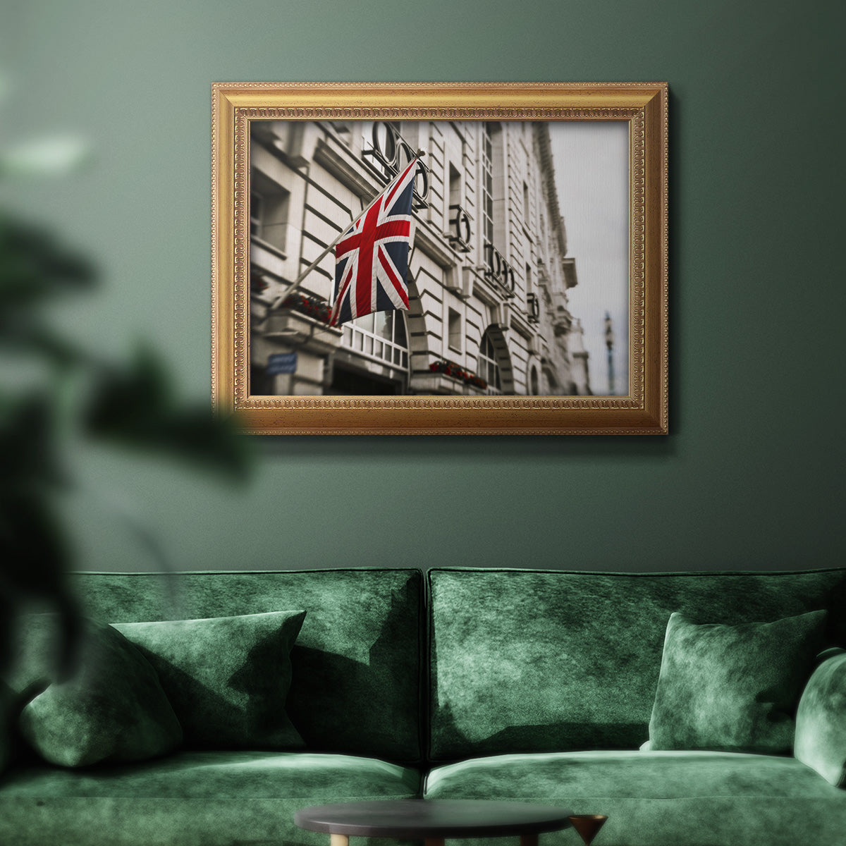 London Scene II Premium Framed Canvas- Ready to Hang