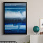 Deep Blue Shore I - Modern Framed Canvas Print