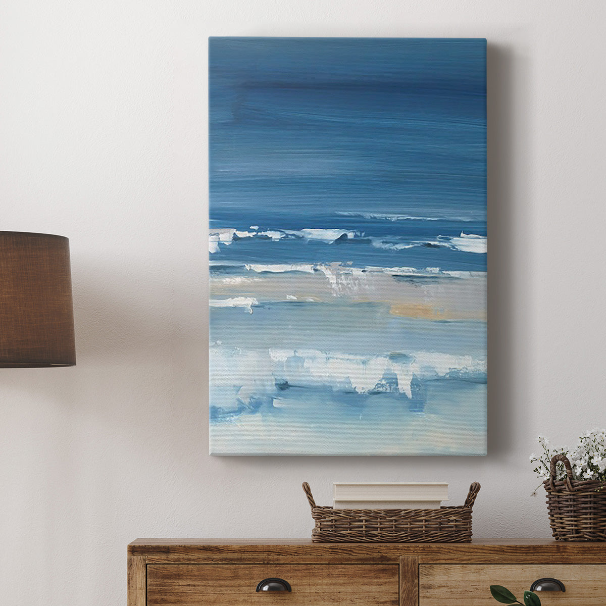 Coastal Colors I Premium Gallery Wrapped Canvas - Ready to Hang