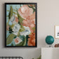 Bouquet Scatter II - Modern Framed Canvas Print