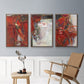 City Life I - Framed Premium Gallery Wrapped Canvas L Frame 3 Piece Set - Ready to Hang