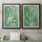 Green Botanical I - Premium Framed Canvas 2 Piece Set - Ready to Hang