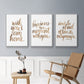 Loving You I - Framed Premium Gallery Wrapped Canvas L Frame 3 Piece Set - Ready to Hang