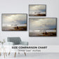 On the Banks of the Chiemsee, 1871 - Floater Framed Canvas Print