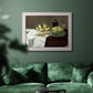 Still Life with Melon and Peaches - Ornate Framed Canvas Print