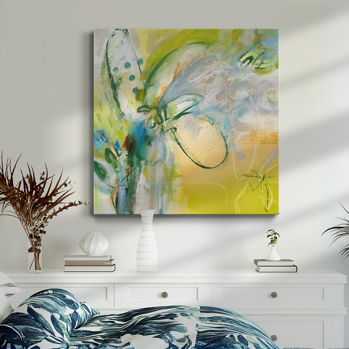 Flowery Language - Canvas Art Print