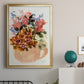 Mauve Bouquet in Teapot II - Modern Framed Canvas Print