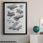 Industrial Flight - Modern Framed Canvas Print
