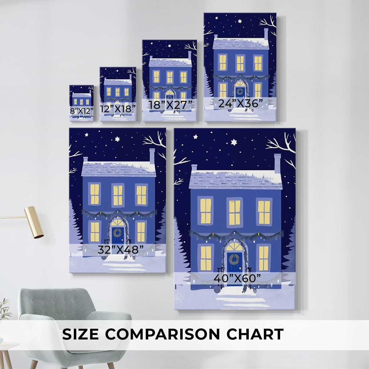 Stillwater Hearth at Dawn - Canvas Art Print