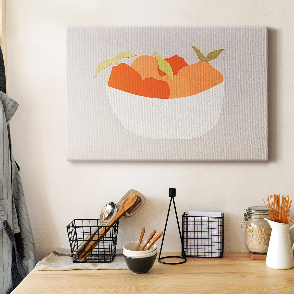 Sumo Citrus II Premium Gallery Wrapped Canvas - Ready to Hang