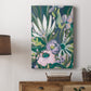 Purple Jungle Garden I Premium Gallery Wrapped Canvas - Ready to Hang