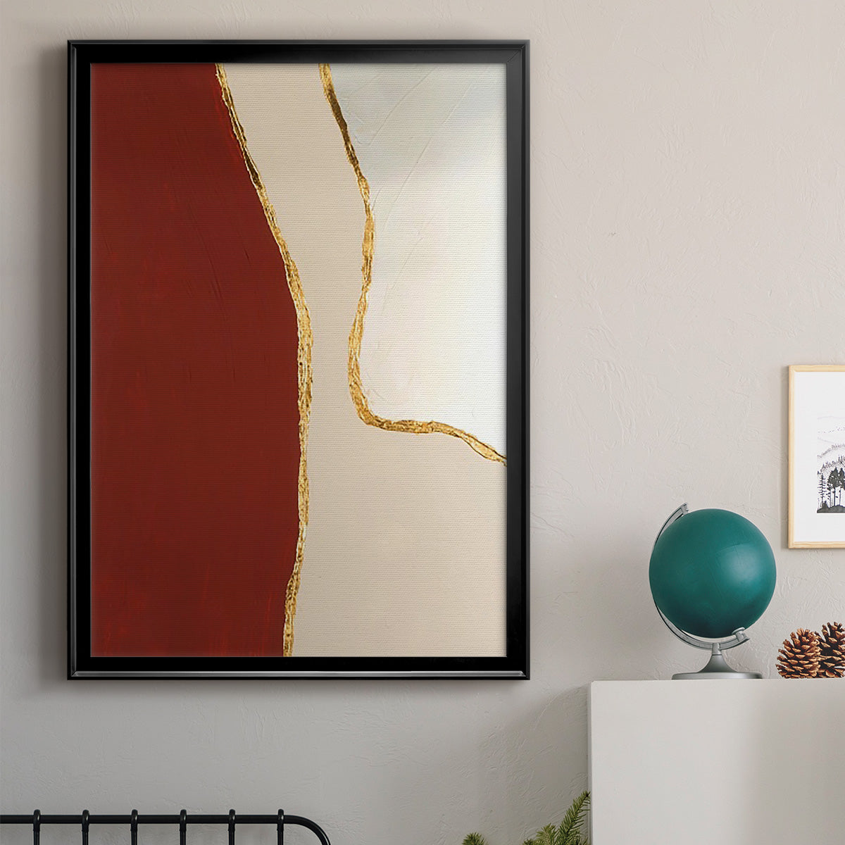 Allspice I - Modern Framed Canvas Print