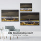 Approaching Thunder Storm, 1859 - Floater Framed Canvas Print