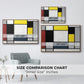 Composition with Yellow, Red, Black, Blue, and Gray, 1920 - Floater Framed Canvas Print