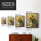 Floral Study Series CLXXI - Restickable Framed Art Set