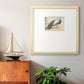 Golden Peacock III Premium Framed Print Double Matboard