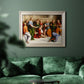 Christ Washing the Disciples' Feet - Ornate Framed Canvas Print