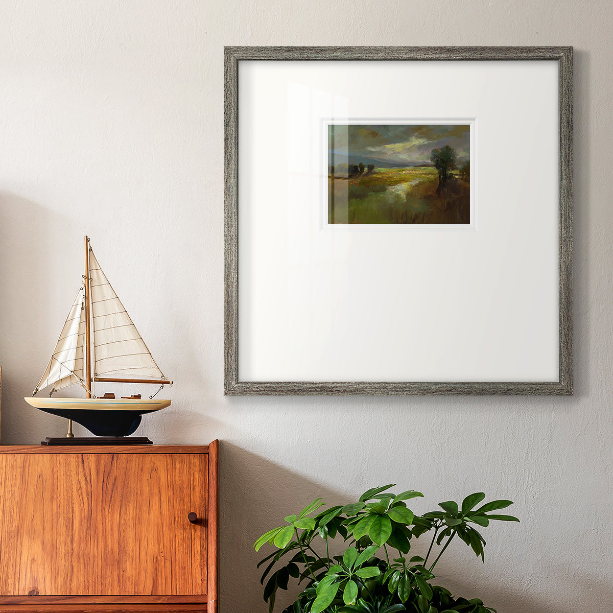 The Way Home - Double Matboard Framed Print