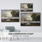 Dedham Lock and Mill, c. 1820 - Floater Framed Canvas Print