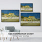 The Yellow House (The Street), 1888 - Floater Framed Canvas Print