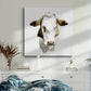 Watercolor Bovine I-Premium Gallery Wrapped Canvas - Ready to Hang