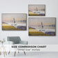 Evening Calm, Concarneau, Opus 220, 1891 - Floater Framed Canvas Print
