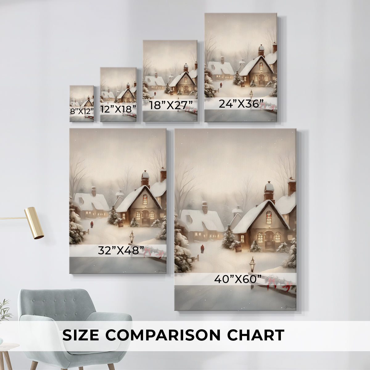 Lantern of Sugar Serenade - Canvas Art Print