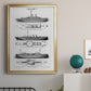 Industrial Ship - Modern Framed Canvas Print