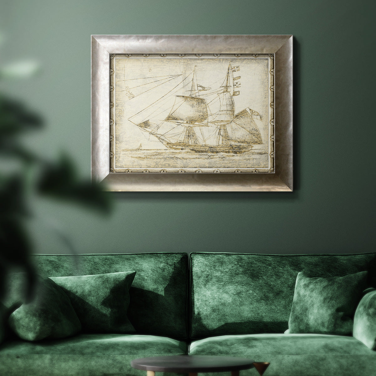 Ghost Ship II Premium Framed Canvas- Ready to Hang