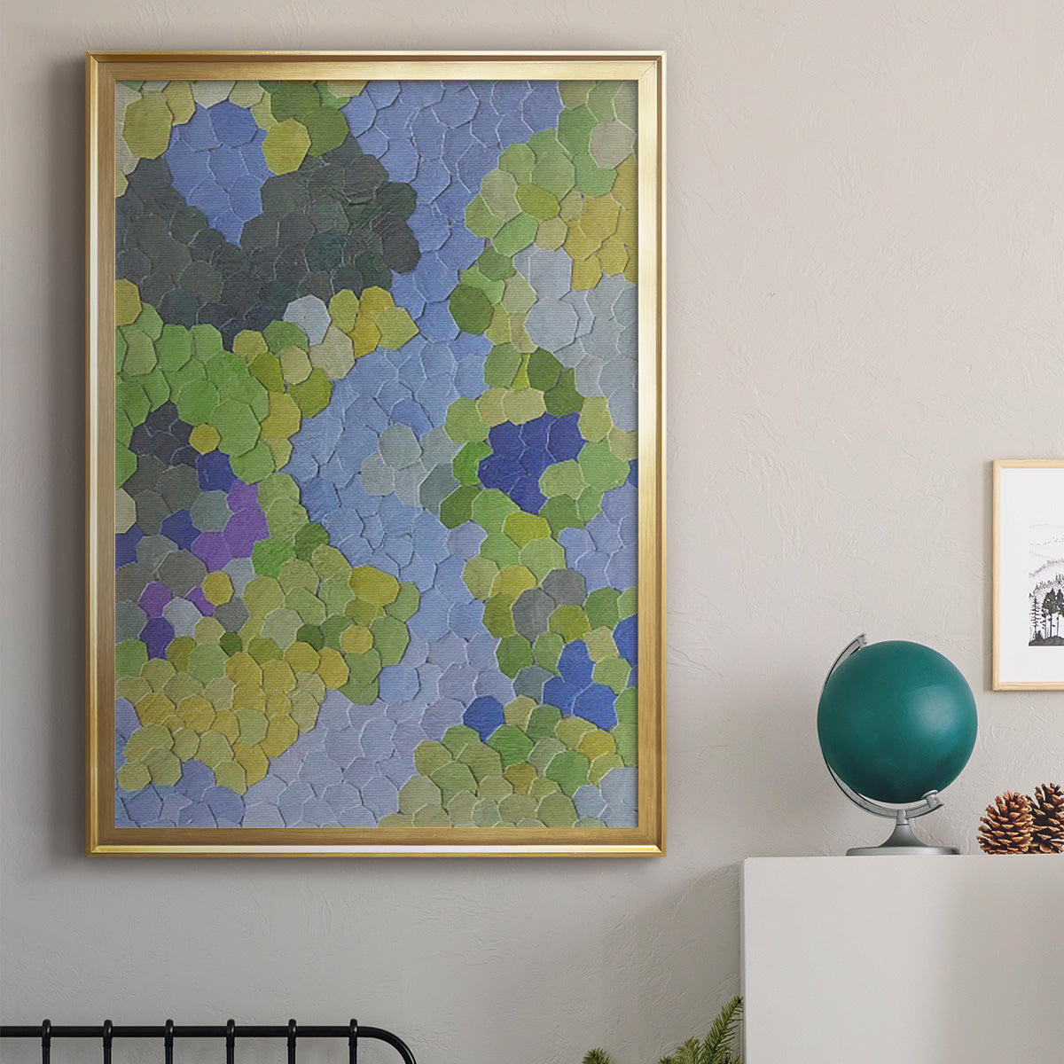 Estes Park - Modern Framed Canvas Print
