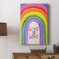 Love Loudly Collection B Premium Gallery Wrapped Canvas - Ready to Hang