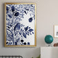 Indigo Song I - Modern Framed Canvas Print