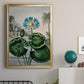 Temple of Flora IX - Modern Framed Canvas Print