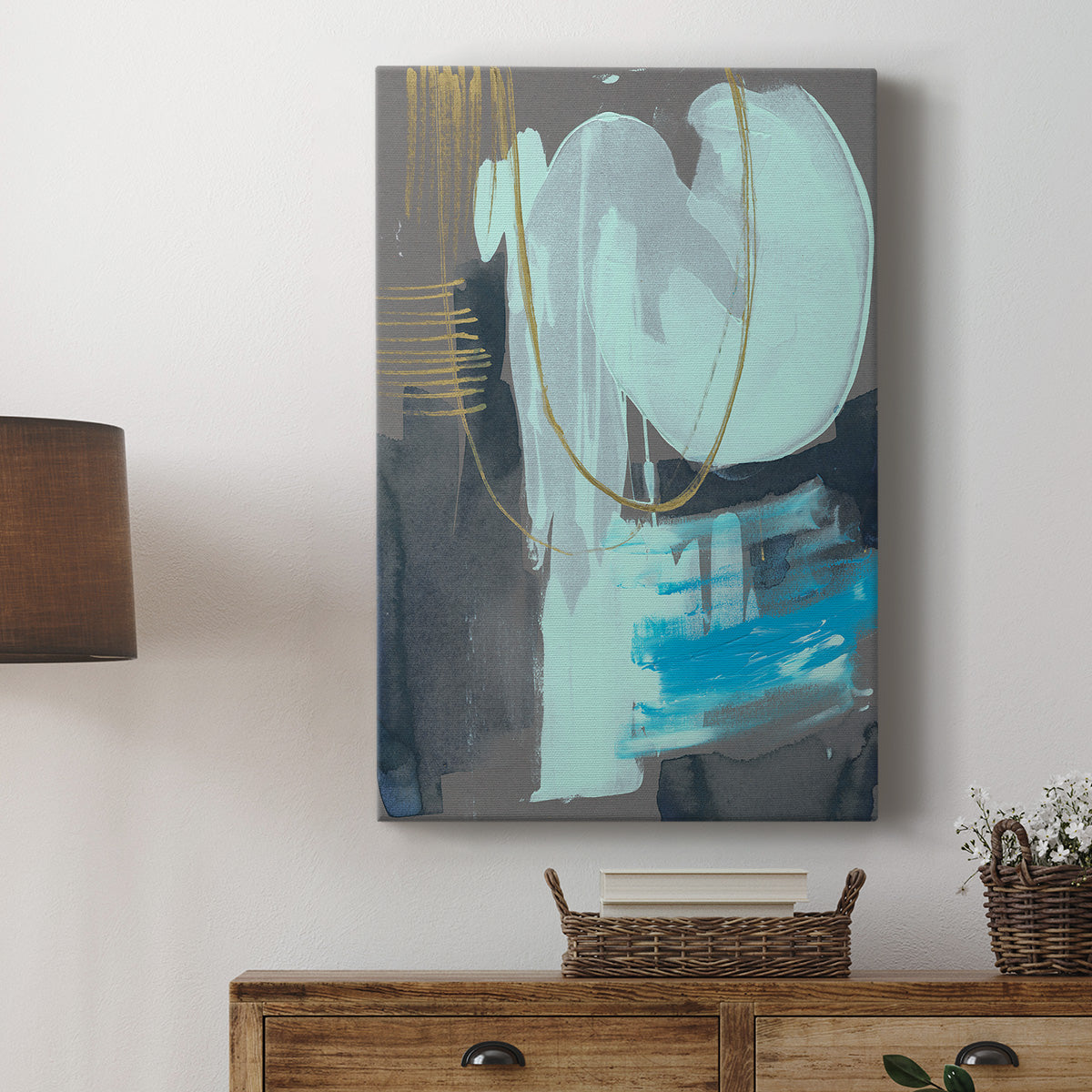 Swivel II Premium Gallery Wrapped Canvas - Ready to Hang