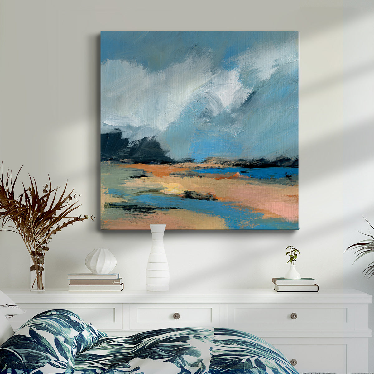 Blue Inlet I - Canvas Art Print