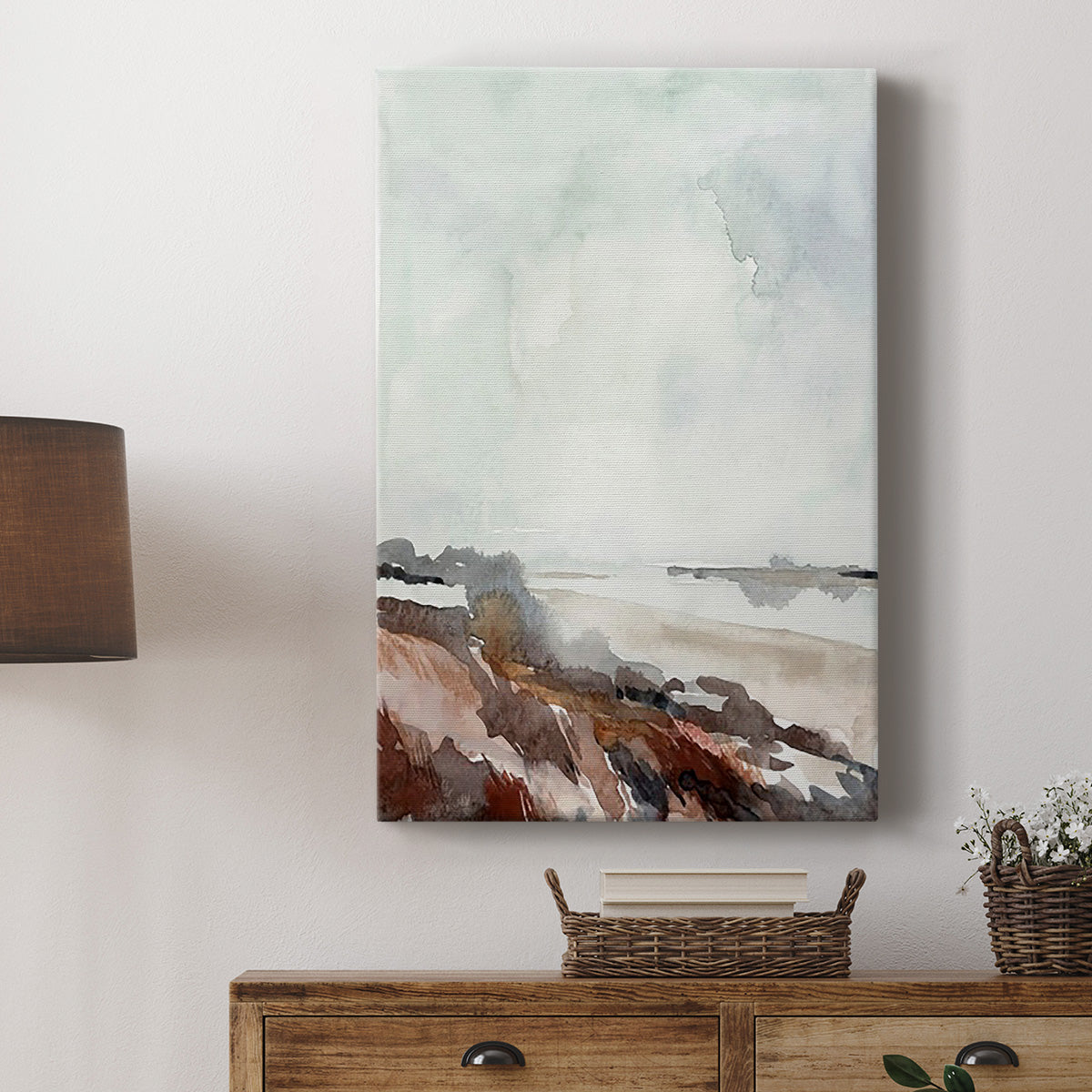 Coastal Inlet Study II Premium Gallery Wrapped Canvas - Ready to Hang