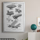 Industrial Flight - Modern Framed Canvas Print