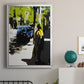 A Volvo in Ballard - Modern Framed Canvas Print