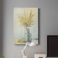 Yellow Spray in Vase I Premium Gallery Wrapped Canvas - Ready to Hang