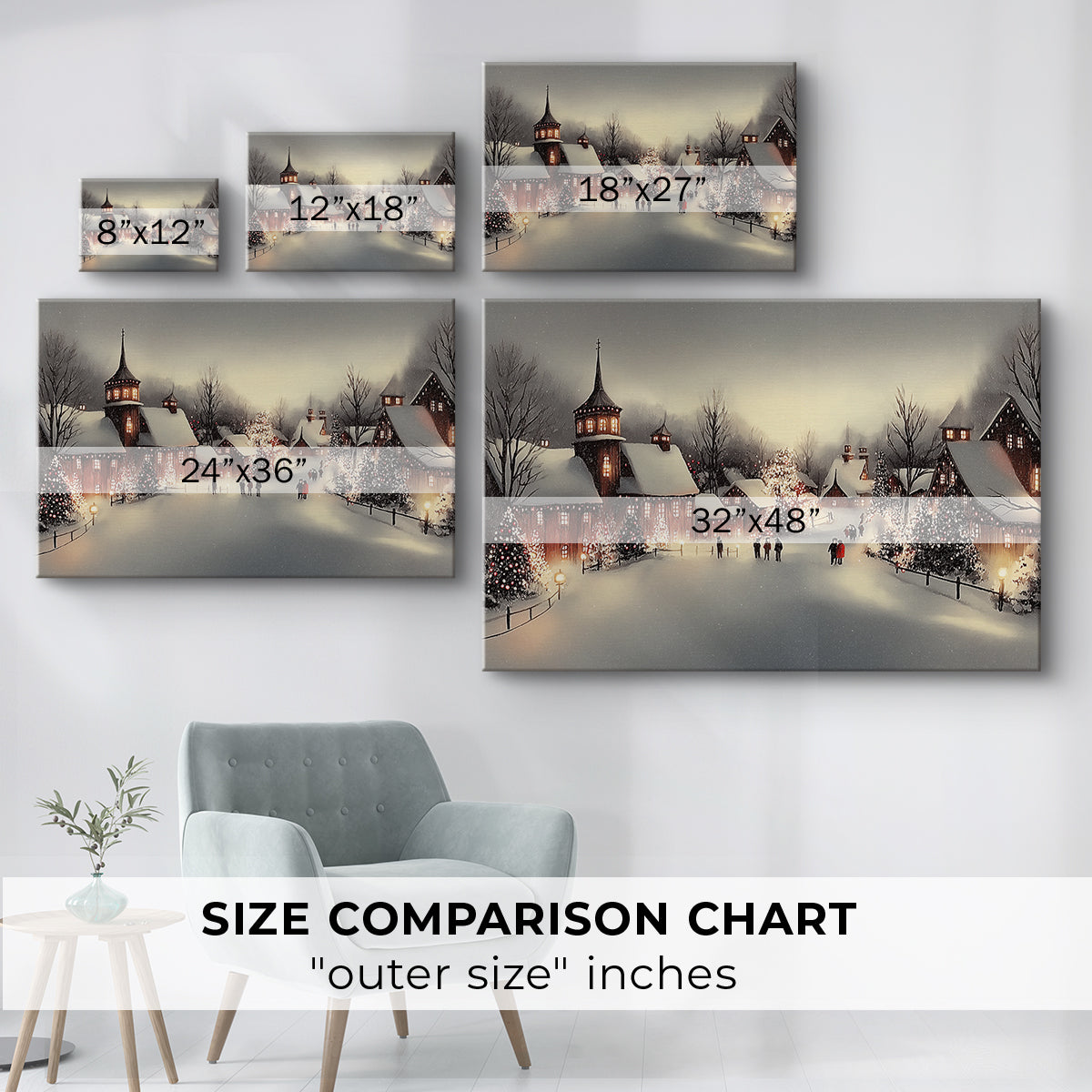 Honeyed Lantern at Eve - Canvas Art Print