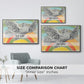 Flying Dove with Rainbow (Colombe volant à l'Arc-en-ciel), 1952 - Floater Framed Canvas Print